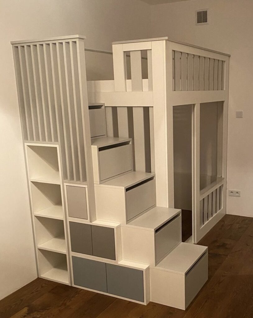 Realizacje - łóżko piętrowe dla dzieci i młodzieży - Wołomin